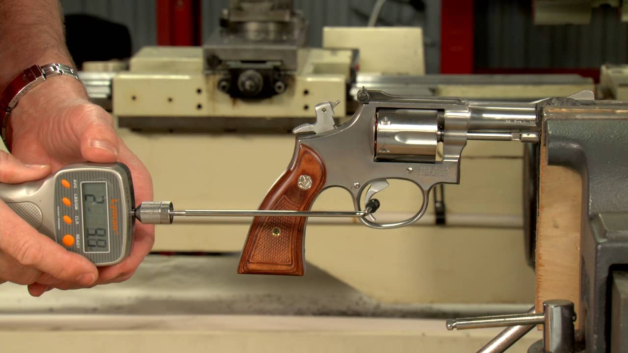 How to Lighten and Smooth the Trigger Pull on a S&W Revolver on Vimeo