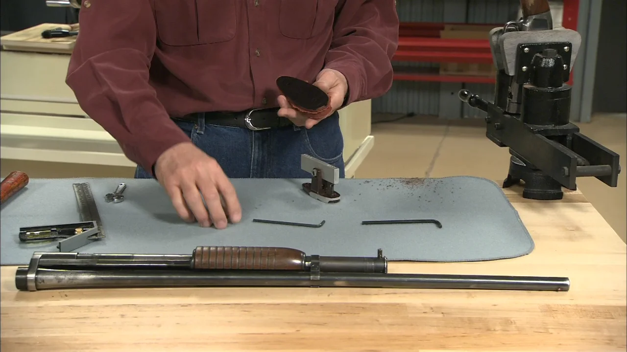 How to Install a Recoil Pad on a Shotgun on Vimeo