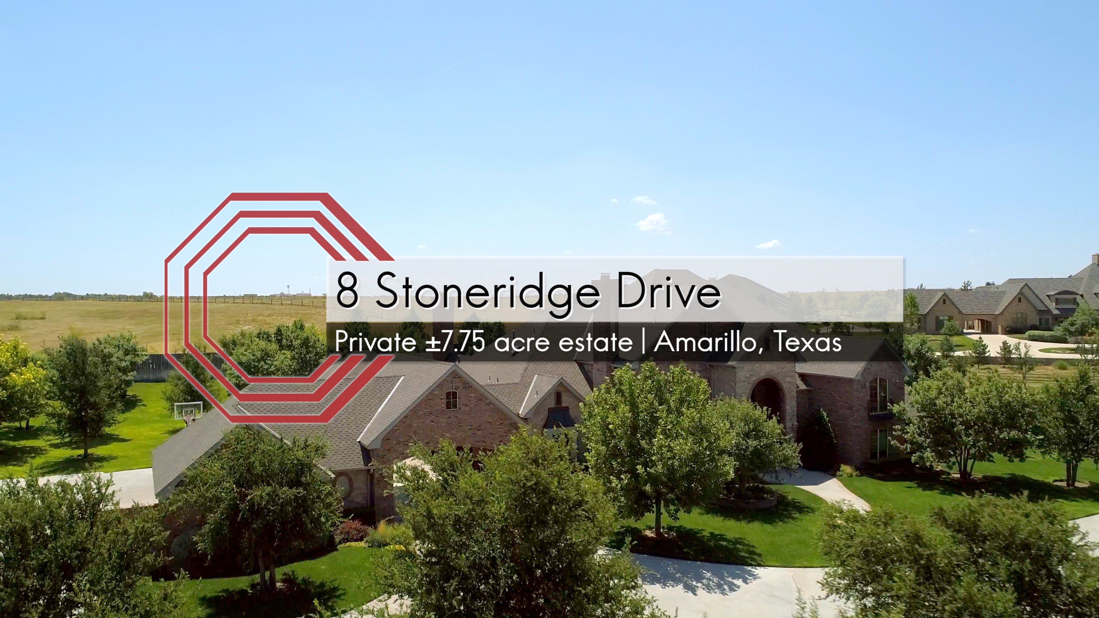 8 Stoneridge Drive, Amarillo, TX 79124 | 4K Full Motion Real Estate Video  Tour | MLS #: 19-5449 - branded