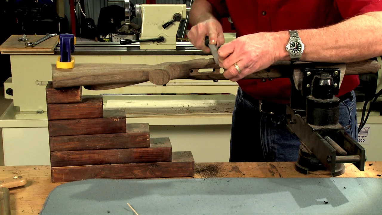 How to Pillar Bed a Rifle Stock on Vimeo