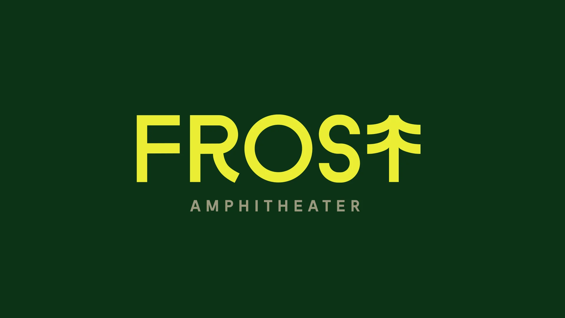 Frost Amphitheater logo