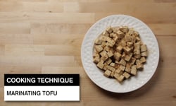 Marinating Tofu