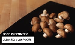 Cleaning Mushrooms