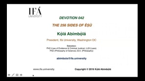 #042 The 256 Sides of Èṣù