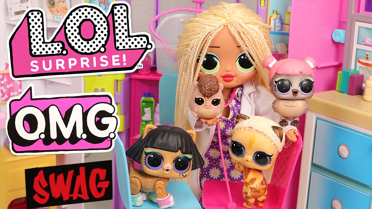 LOL Surprise Dolls OMG Swag Stop Motion Cartoon