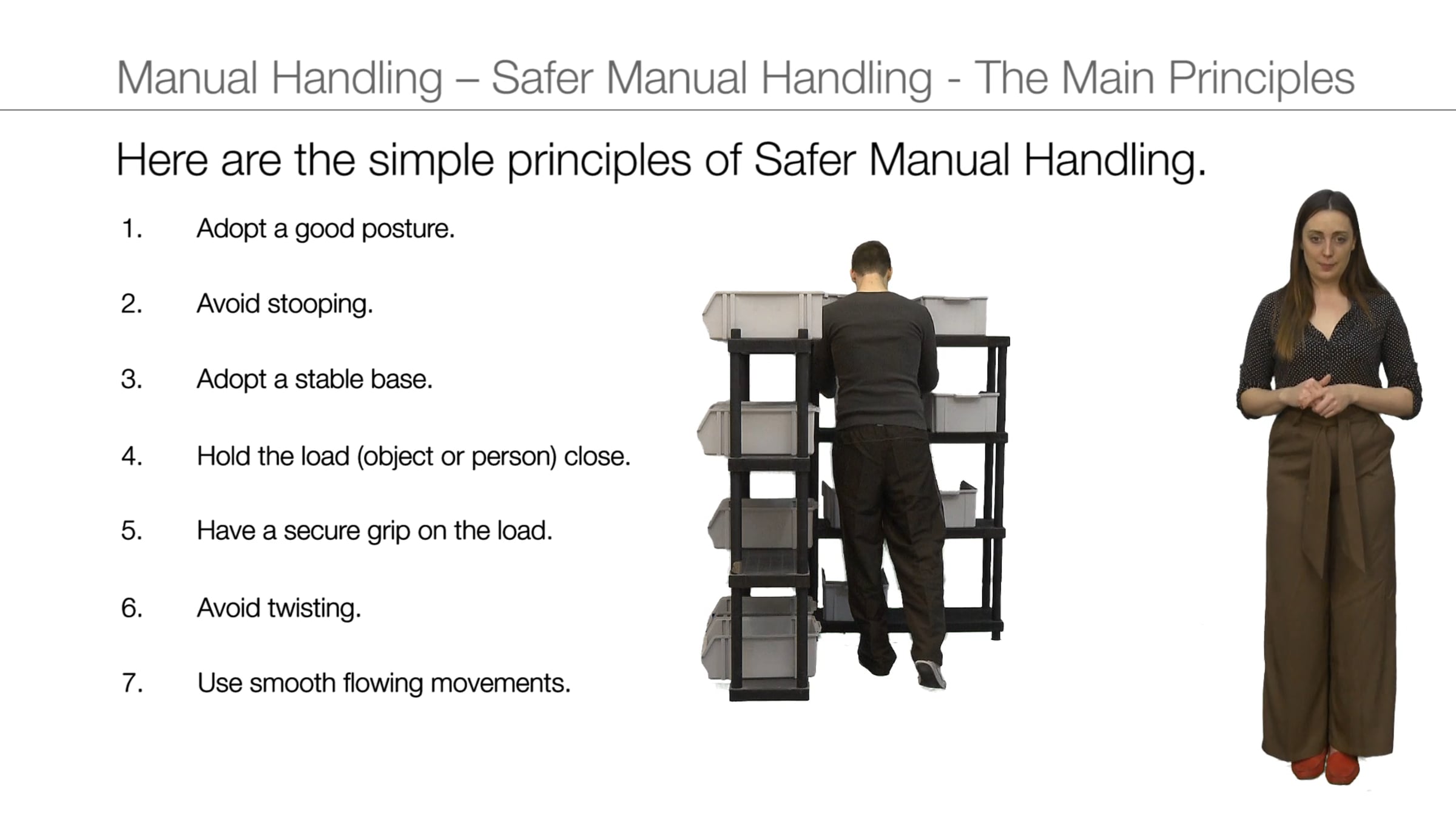 safer manual handling principles | Videos & Movies on Vimeo
