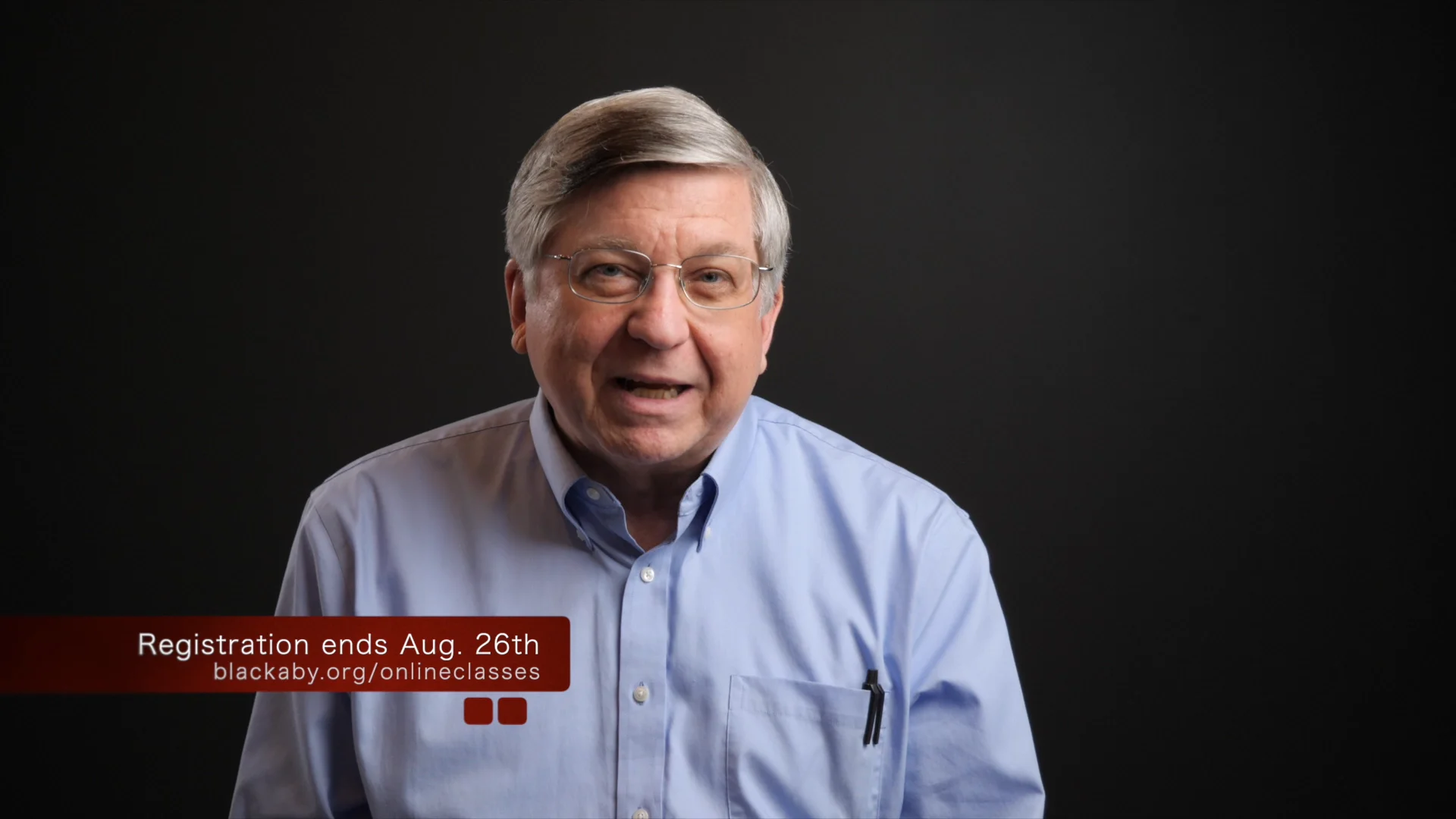 Claude King Invites You to Experiencing God: Online on Vimeo
