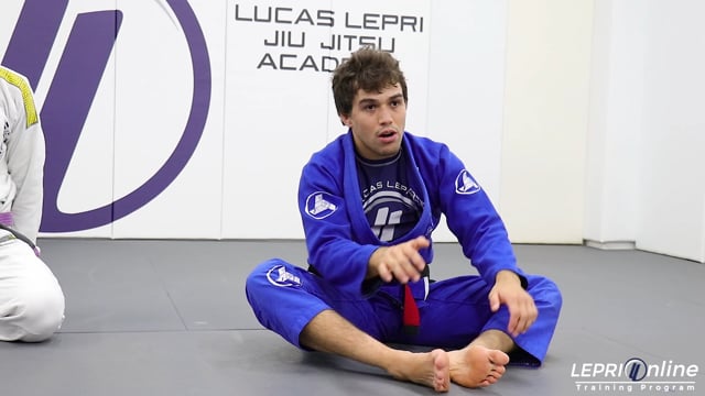 Yoko Tomoe Nage Takedown Attempt to De La Riva Sweep to Mount