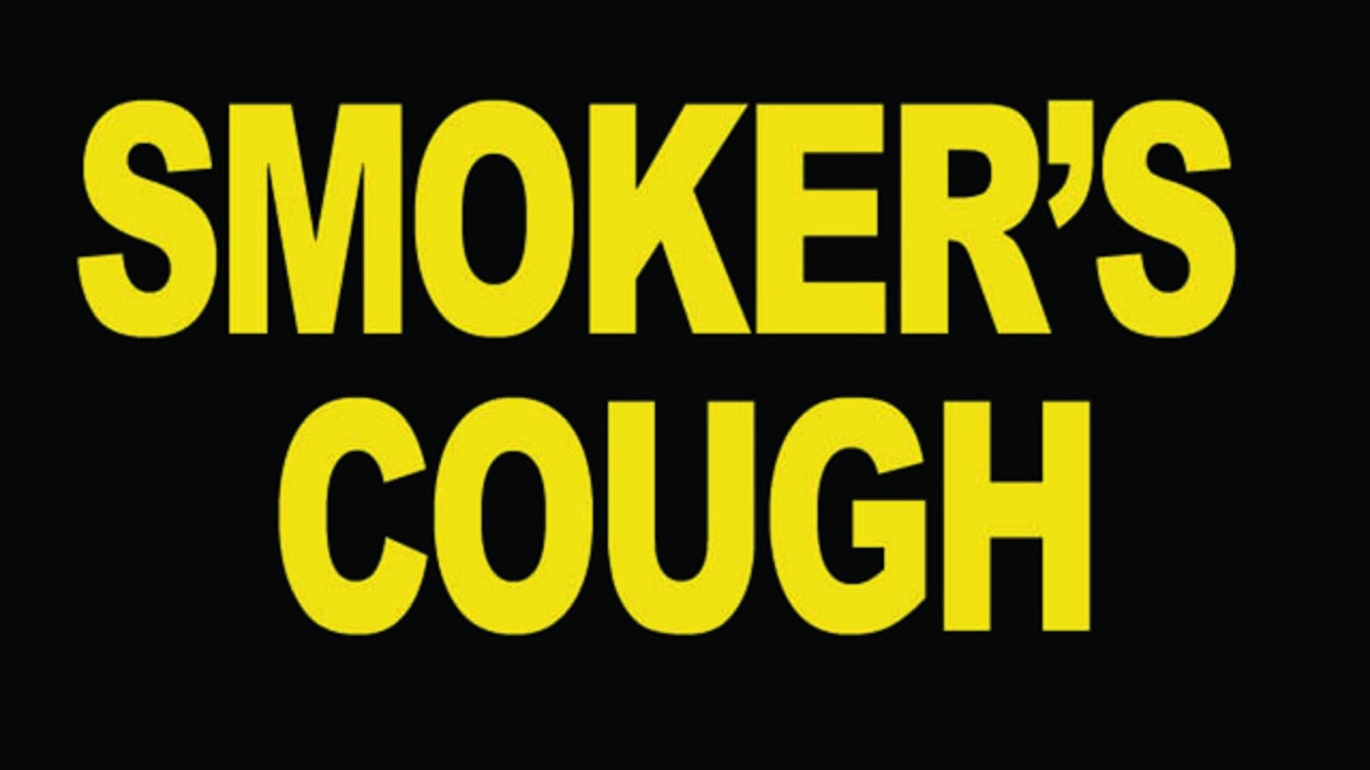 Smoker's Cough