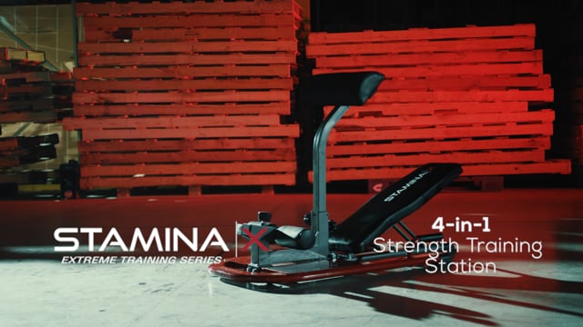 Stamina X 4-in-1 Strength Training Station - 20-3011