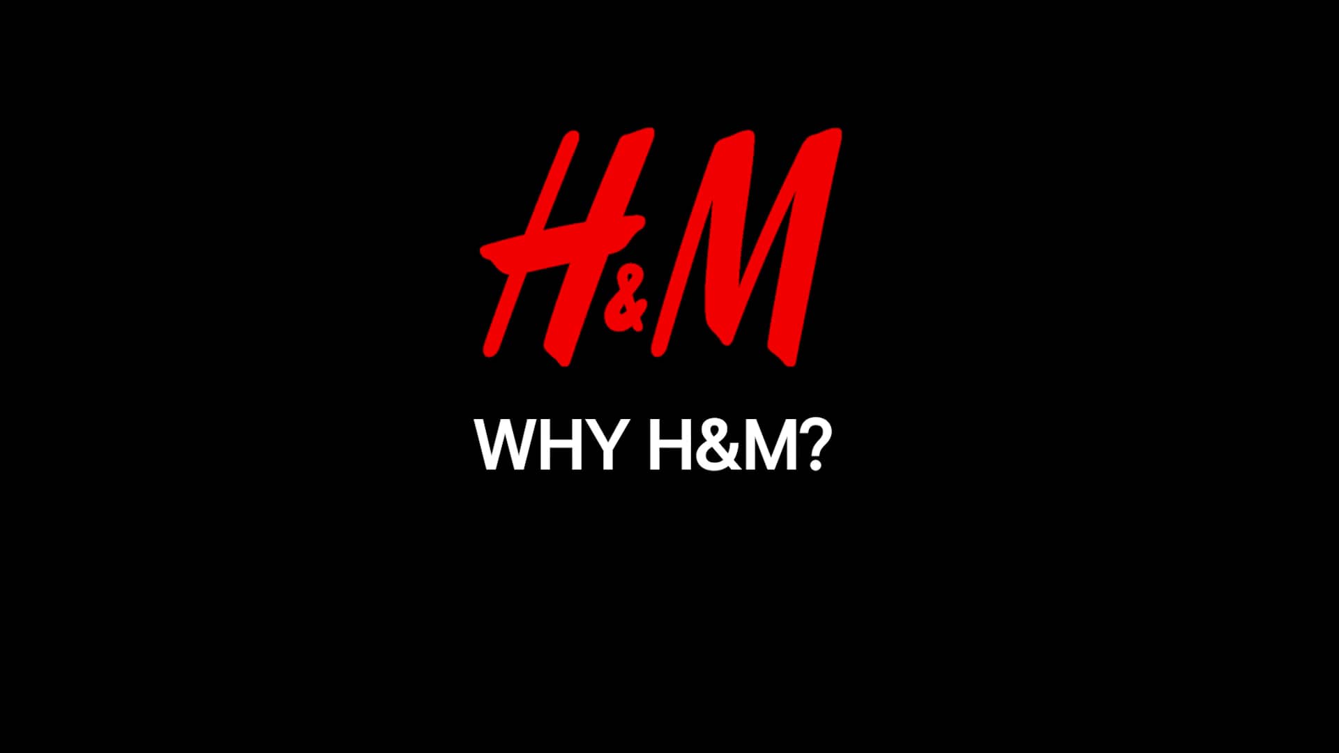 Why H&M on Vimeo