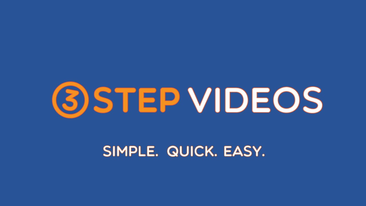 3 STEP VIDEOS on Vimeo