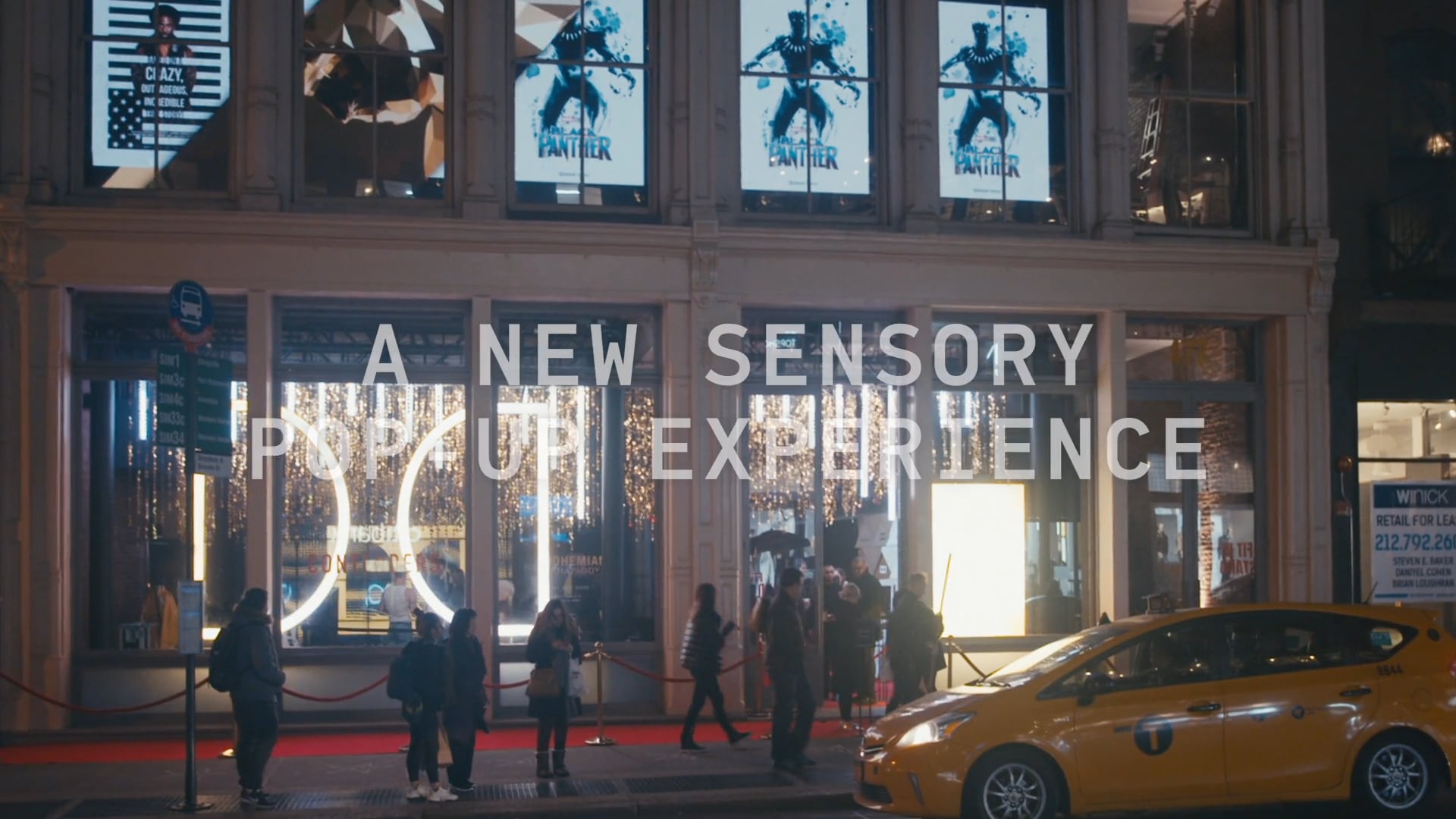 Dolby SOHO Pop-Up Experience. 2019 Oscars Campaign