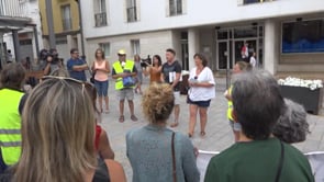 Els veïns del Riuet es manifesten a l'Ajuntament
