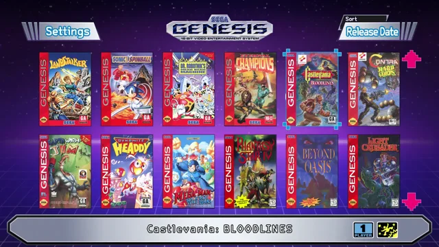 Sega Genesis / Mega Drive Mini 16BIT Video Entertainment System