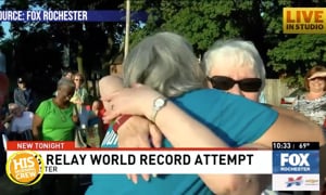 Embrace a Challenge: Church Attempts Hugging World Record