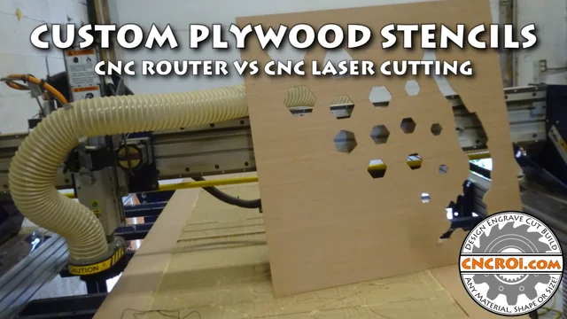 Custom Plywood Stencils: Router VS Laser 