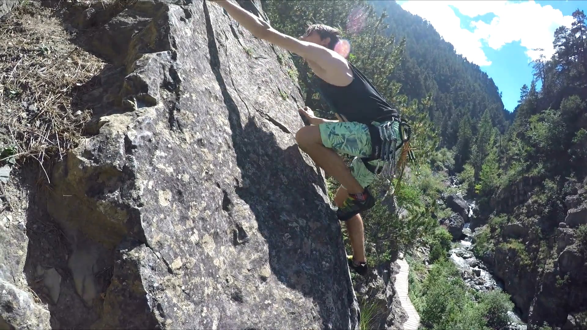 Arrampicata alle Gorgie di San Gervasio