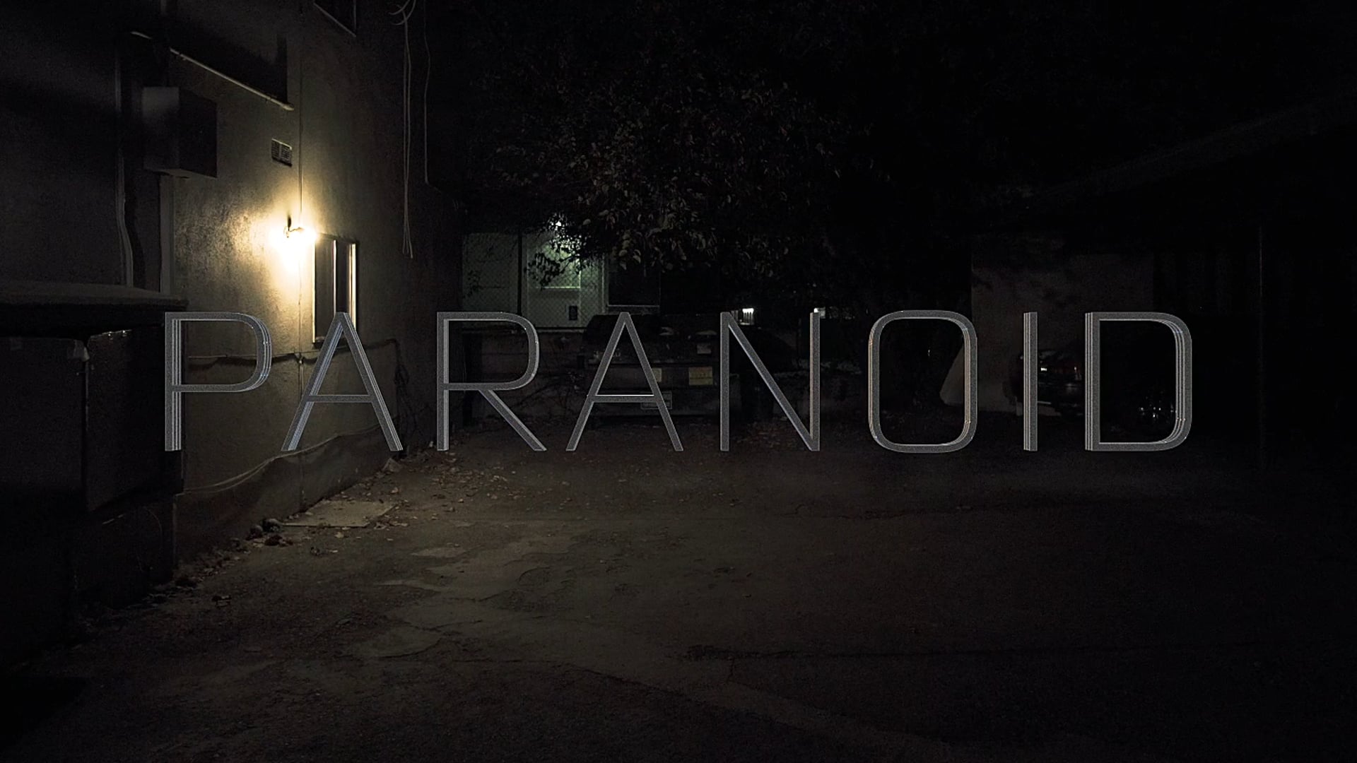 Paranoid (a short film by Nicolaus Taylor)