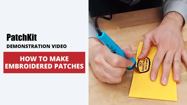 How To Make Embroidered Patches - Avancé Commercial Embroidery
