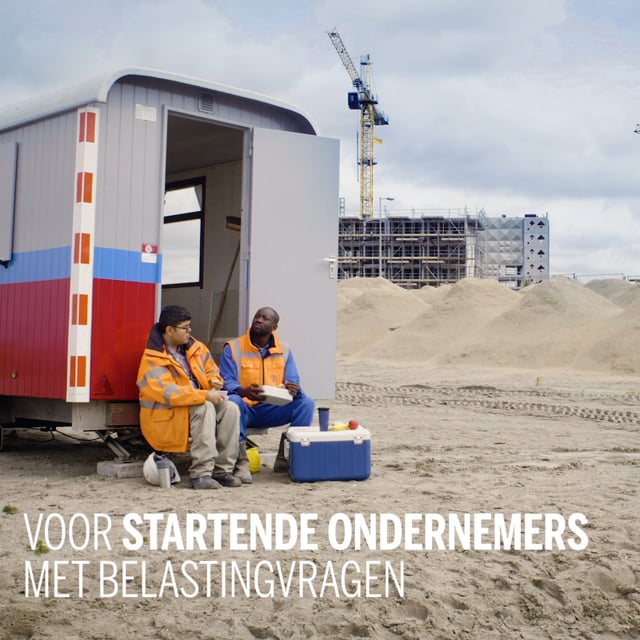 Video poster: Belastingdienst - starters / bouw