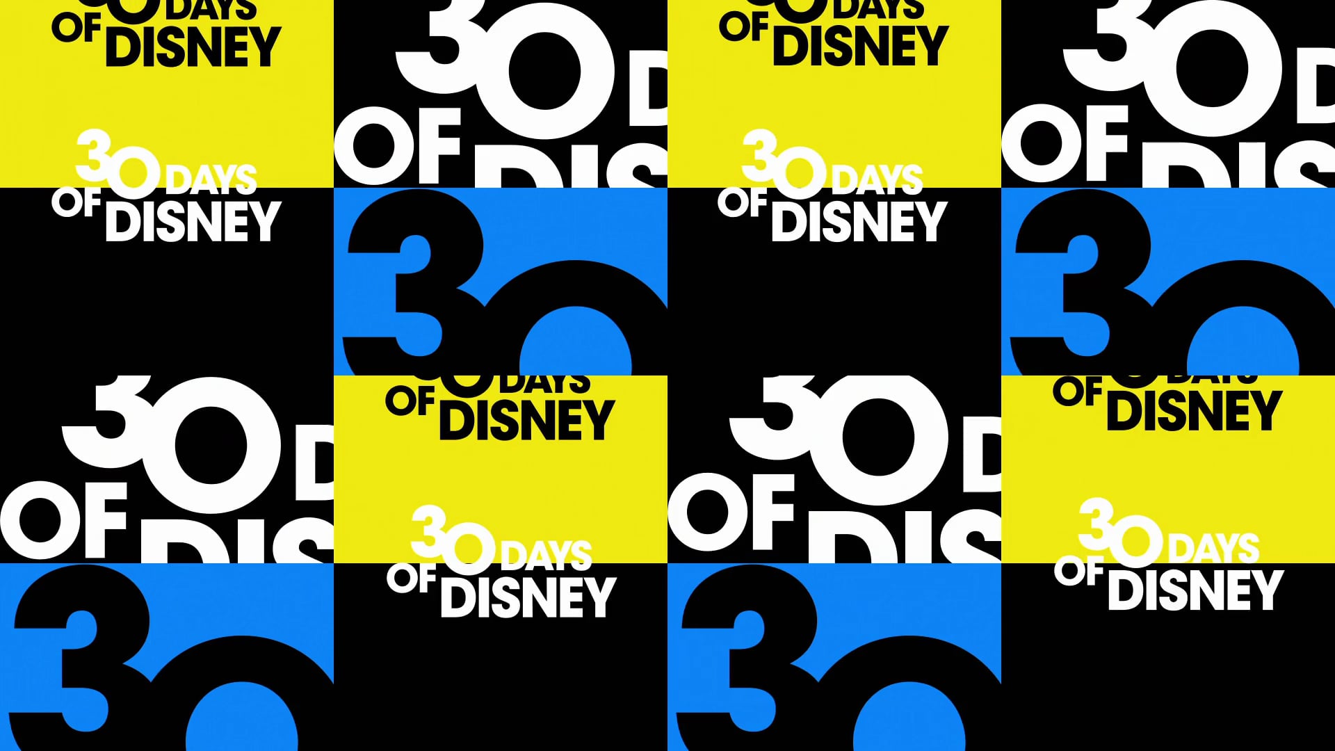 30 DAYS OF DISNEY - :60 EVENT SELL