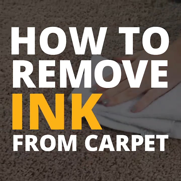 How to Get Ink Out of Carpet on Vimeo