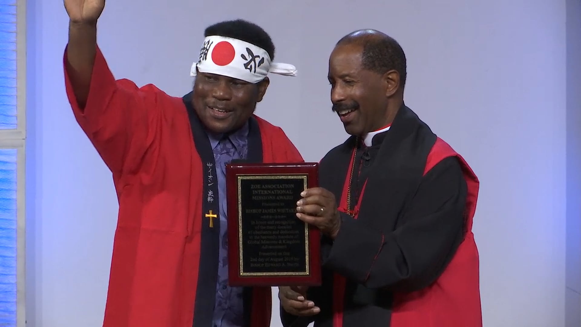 Bishop James Whitaker and Apostle Hugo Martinez Honoring- Friday Evening Service