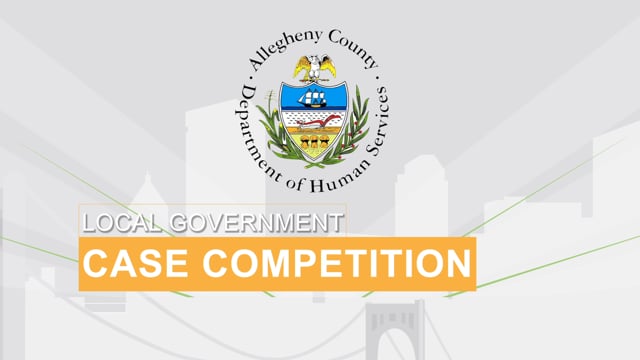 Events | Local Government Case Competition | Allegheny County