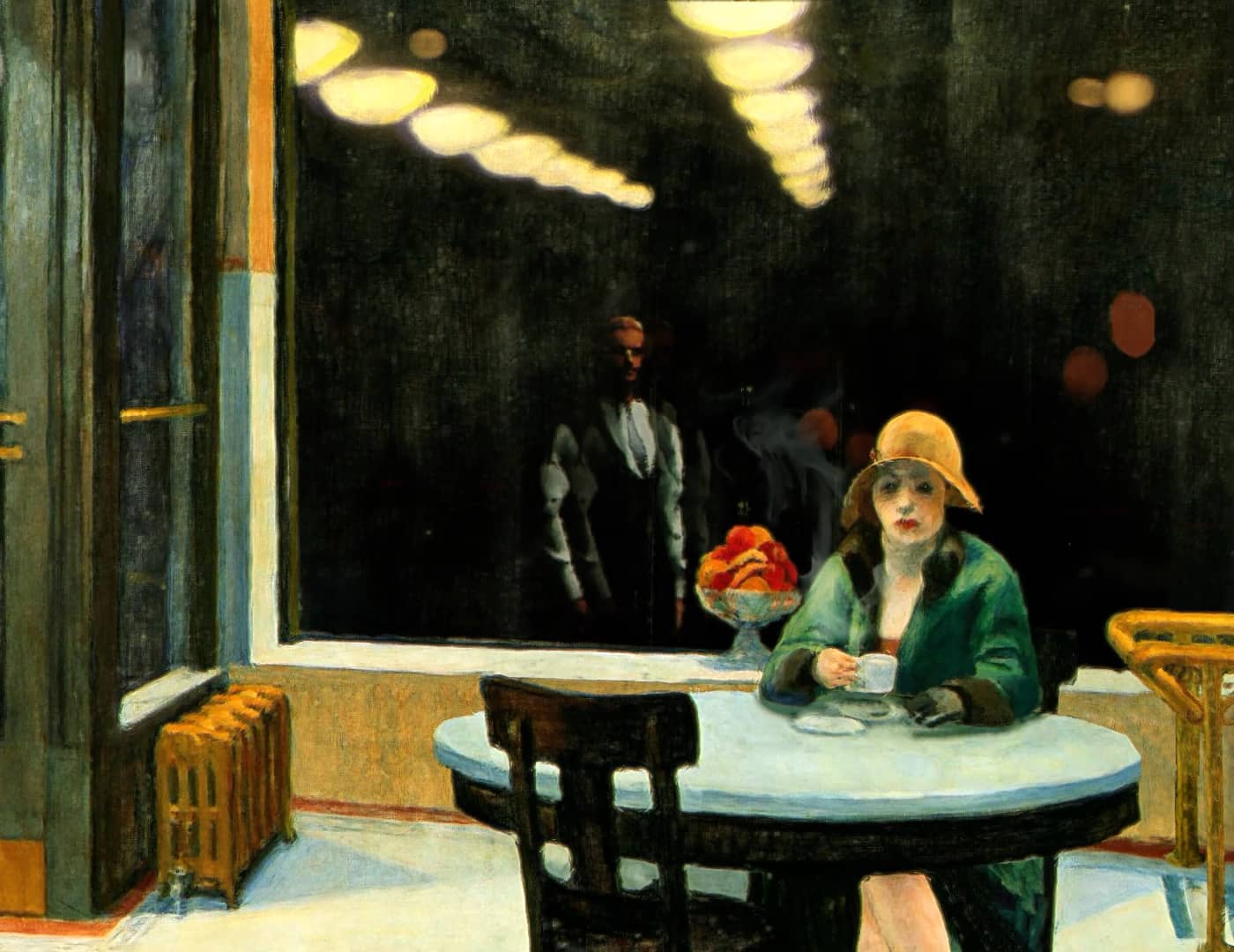 E.Hopper Automat, 1927 (Painting to 3d) on Vimeo