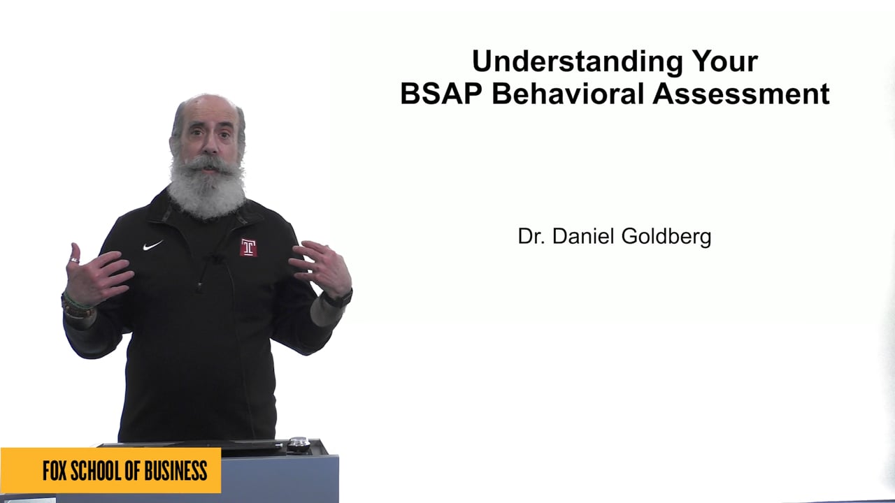Understanding Your BSAP Behavioral Assessment