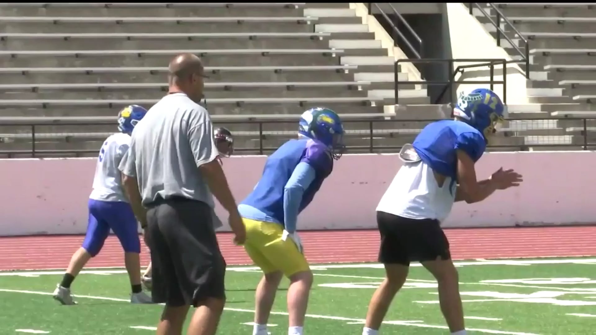 Mic'd Up: Les Meyer Vocal and Active at Shrine Game practices