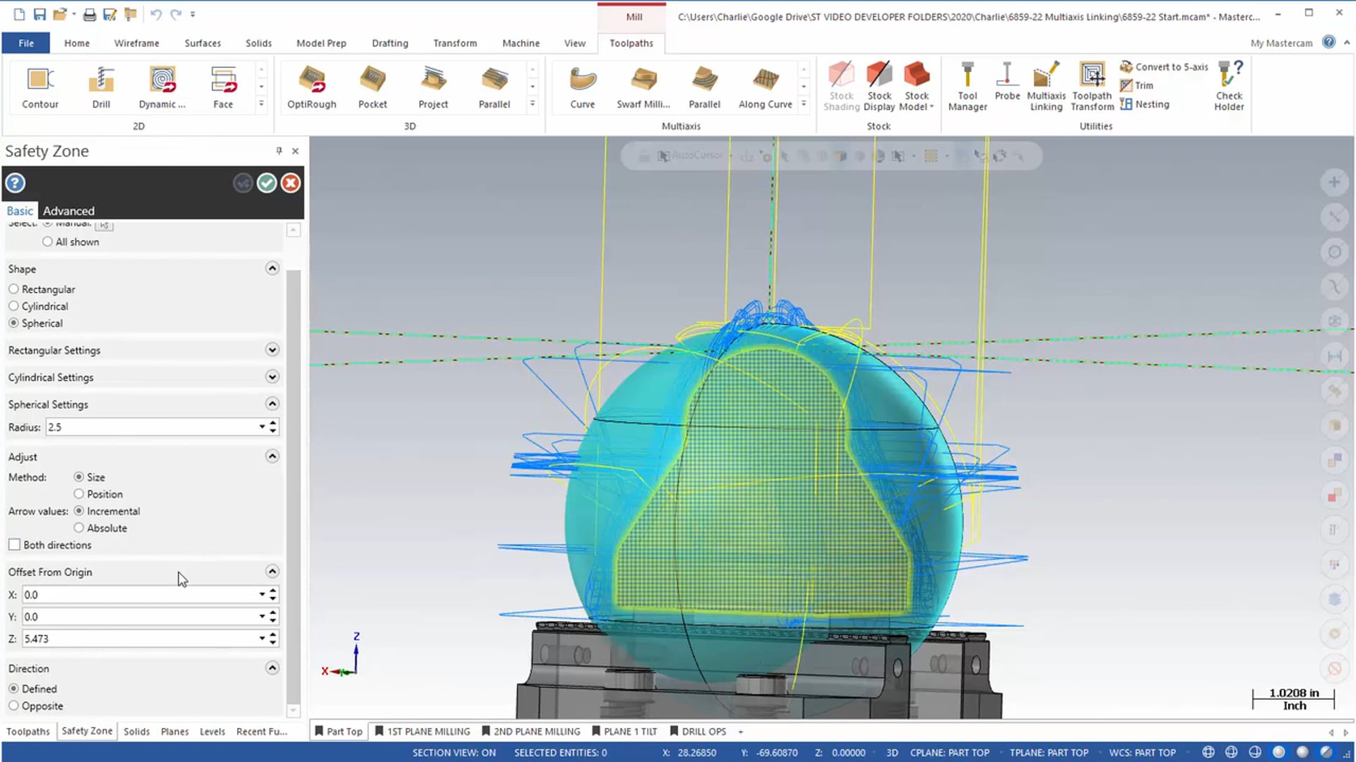 Simultaneous Multi Axis