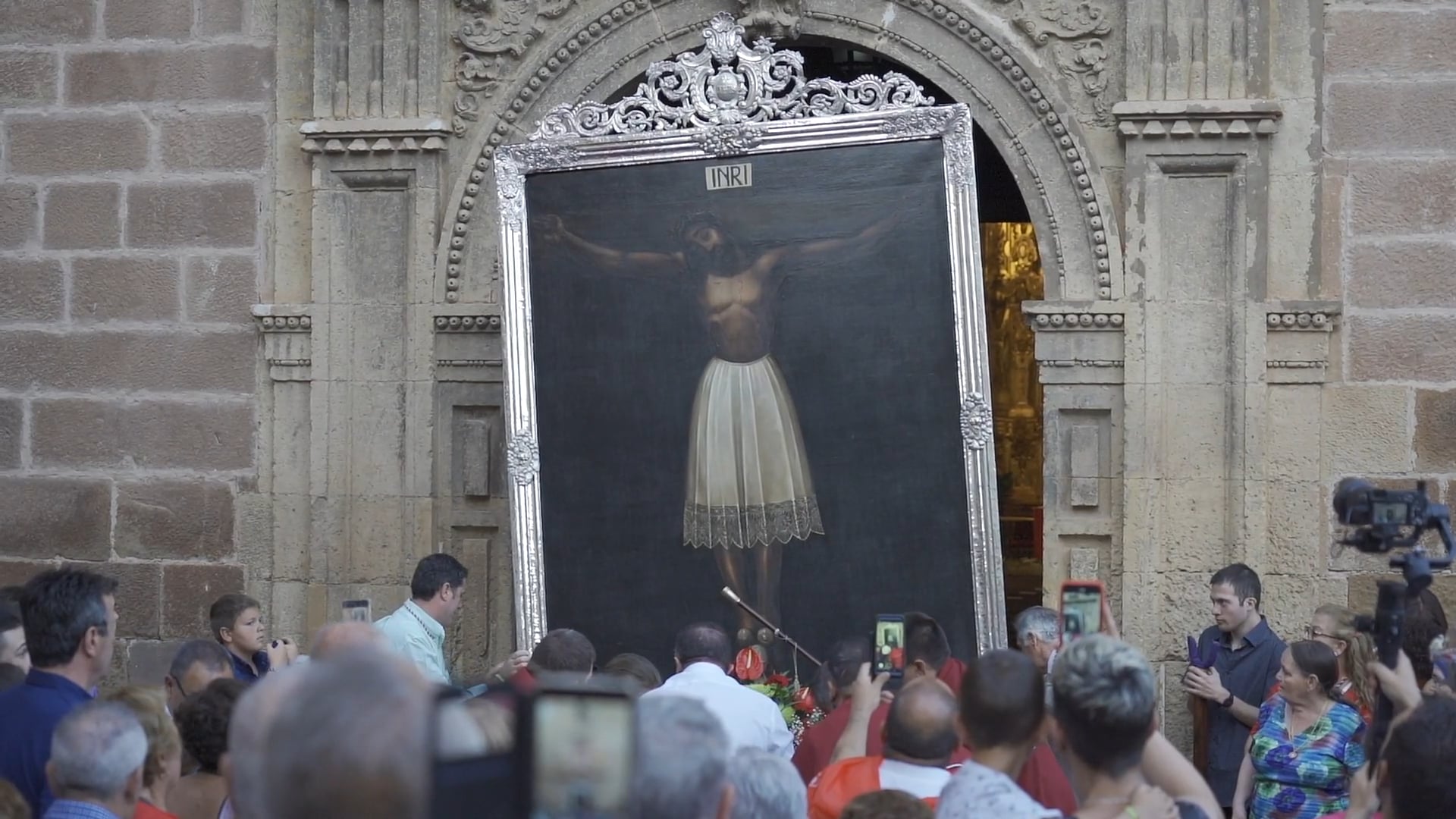 Solemne procesión en honor al Santísimo Cristo de Burgos. Cabra del Santo Cristo, Jaén (15/08/19)
