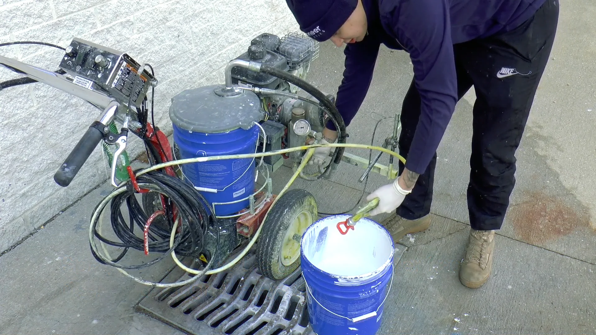 Cleaning Your Brite Striper 3500 SP