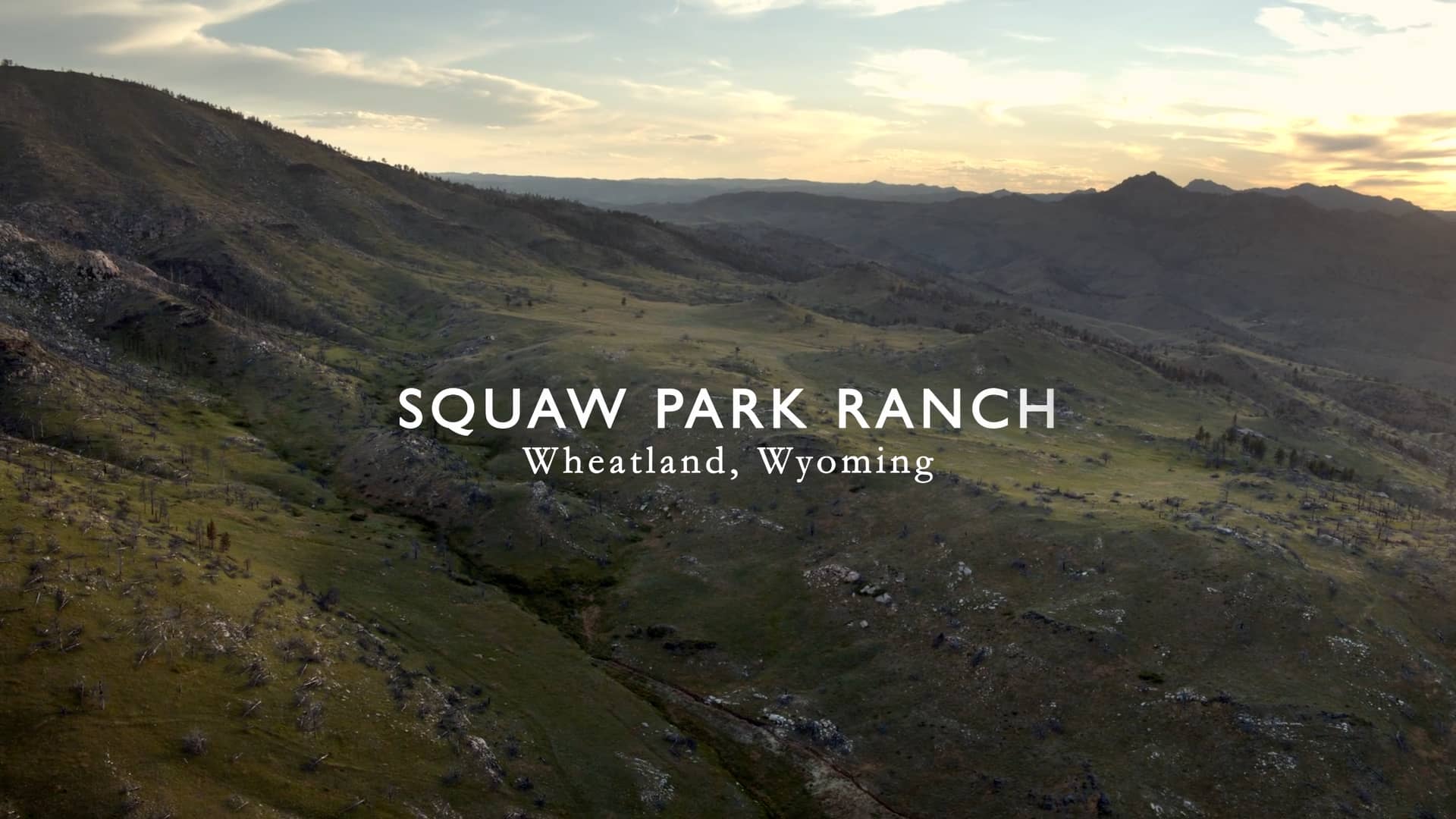 Squaw Park Ranch Wheatland, Wyoming Ranches For Sale on Vimeo