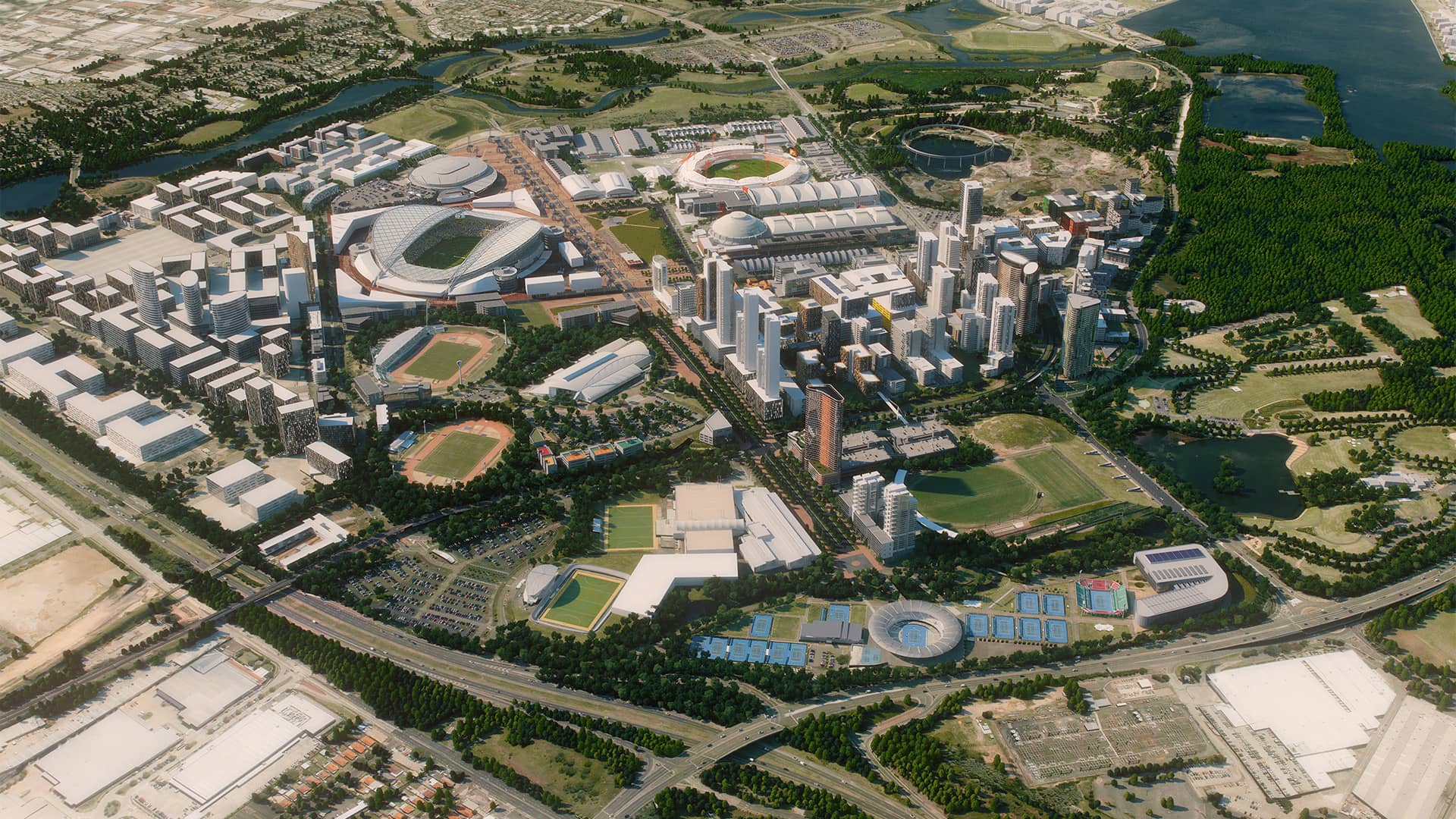 Sydney Olympic Park on Vimeo