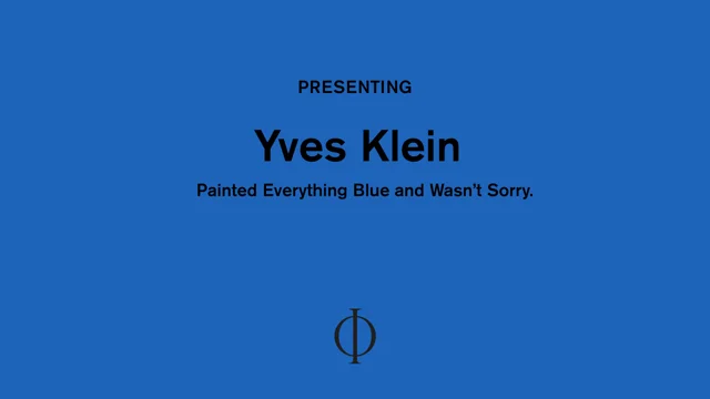 Yves Klein Painted Everything Blue And Wasn't Sorry - By Fausto Gilberti  (hardcover) : Target