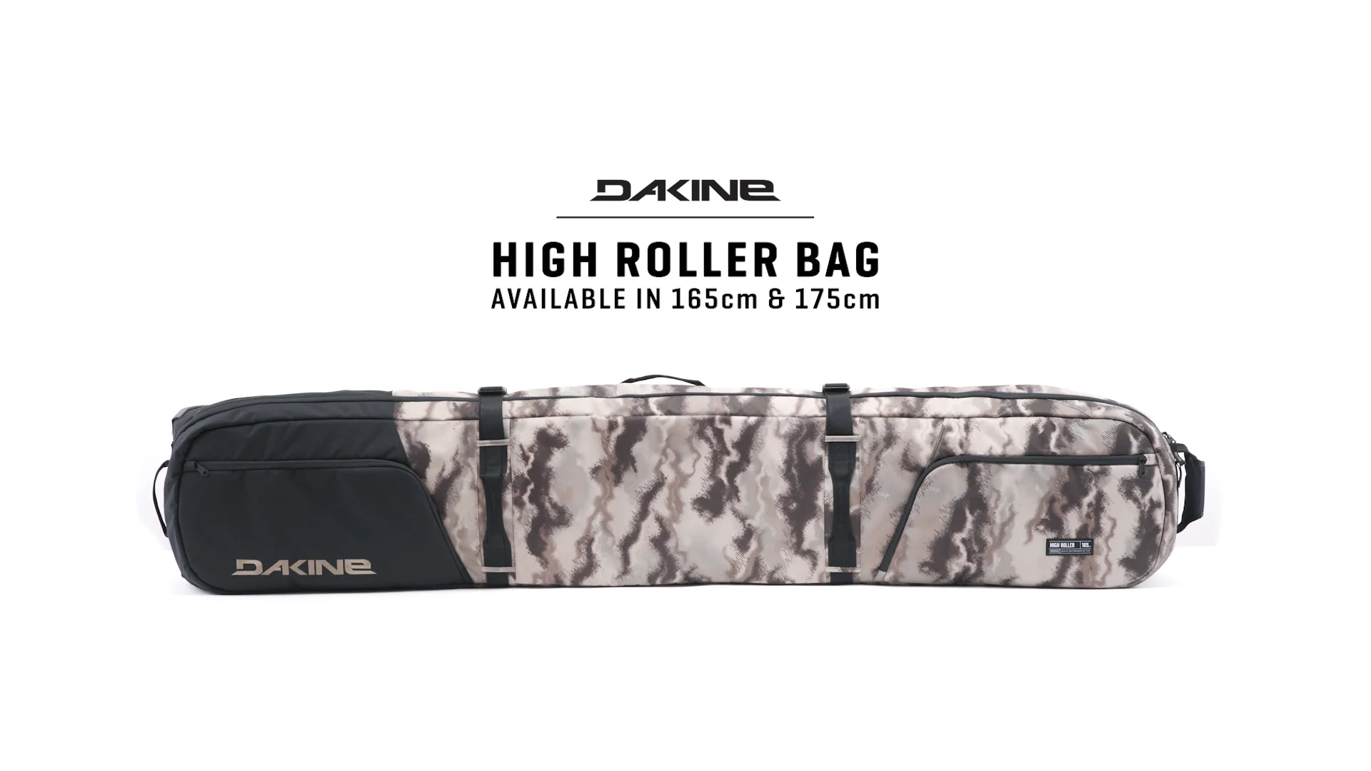 Dakine High Roller Snowboard Bag - Black Coated - 194626560212