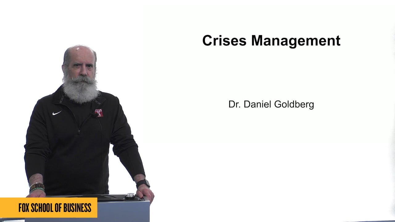 Crises Management