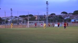 Derrota molt ajustada del FC L'Escala davant el Barça Juvenil