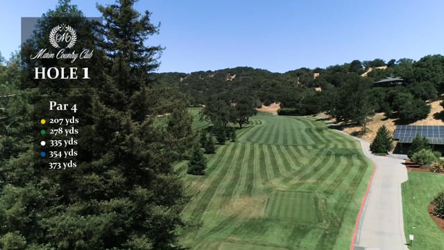 marin country club golf