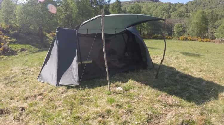 A frame cheap mesh tent