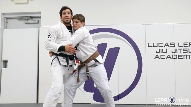 Clinch Escape to Takedown to Mount Position