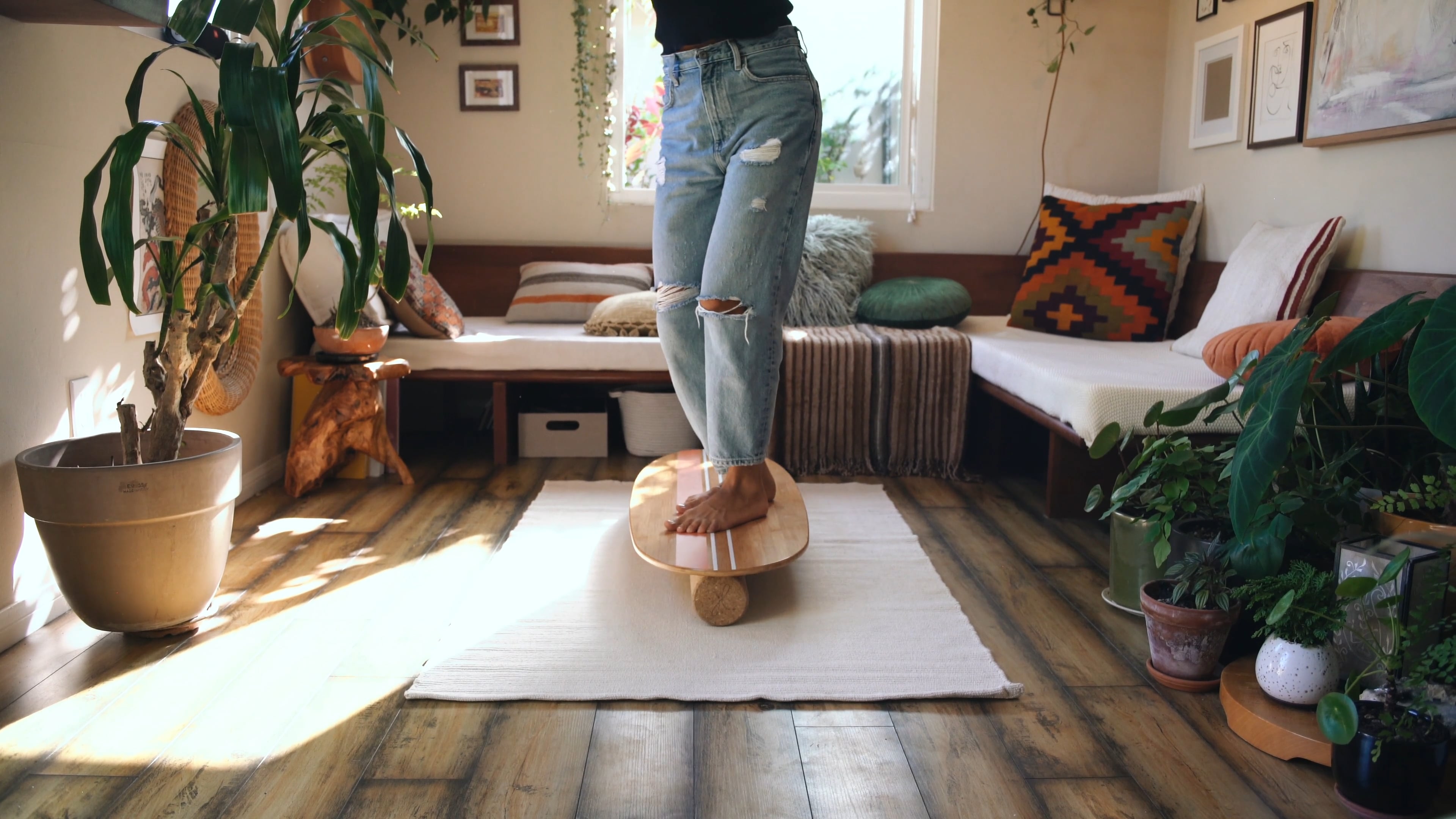 Ebb Flo Surf Balance Board Her s His
