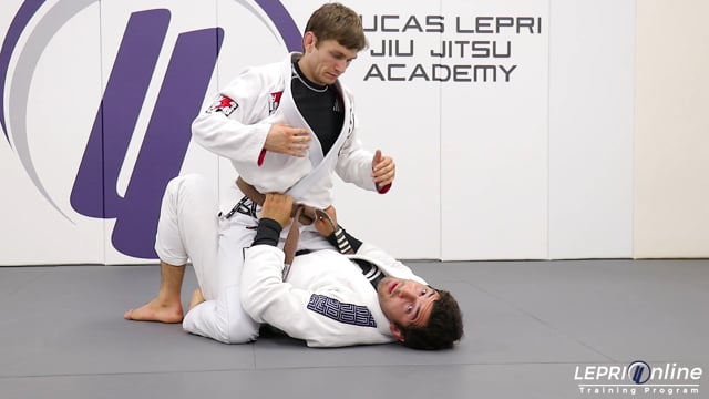 Mount Escape to Butterfly Guard