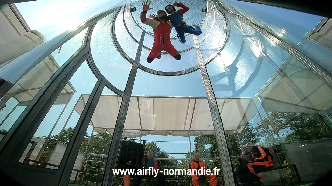 Simulateur de chute libre Normandie - AIRFLY