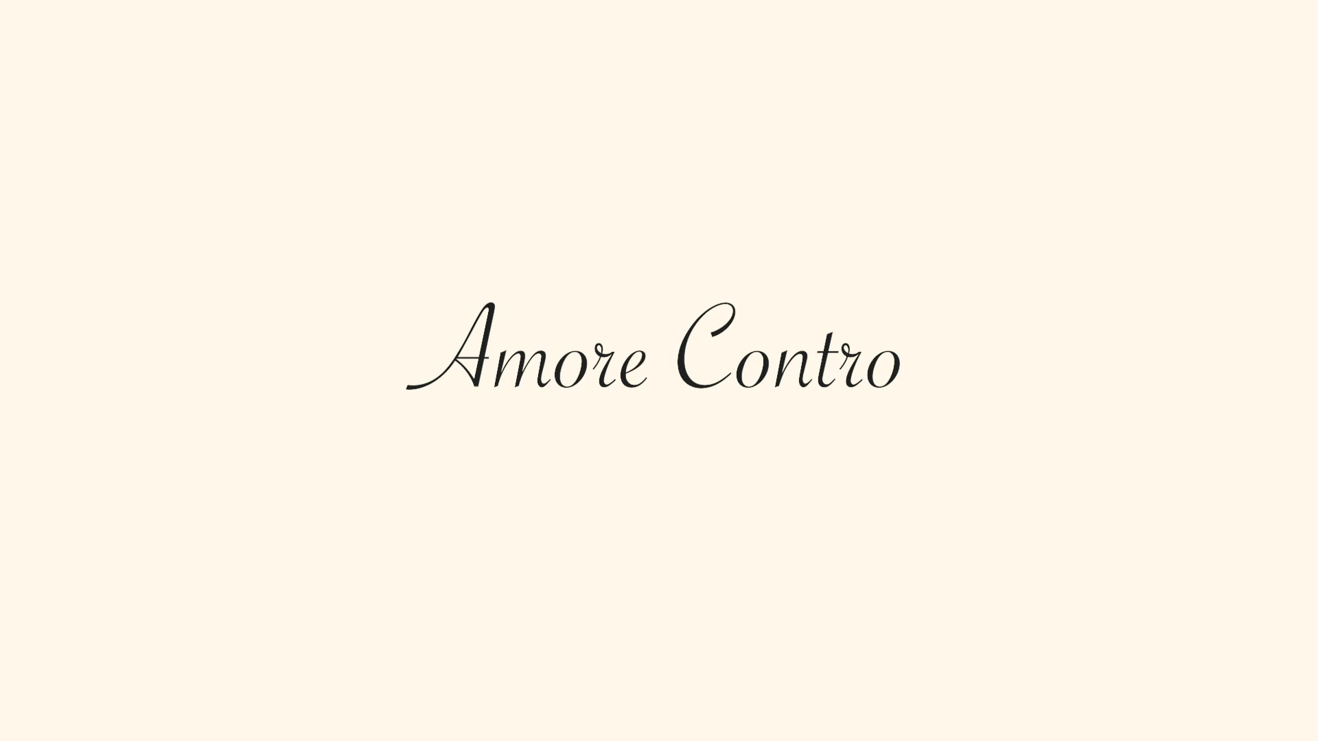 Amore Contro