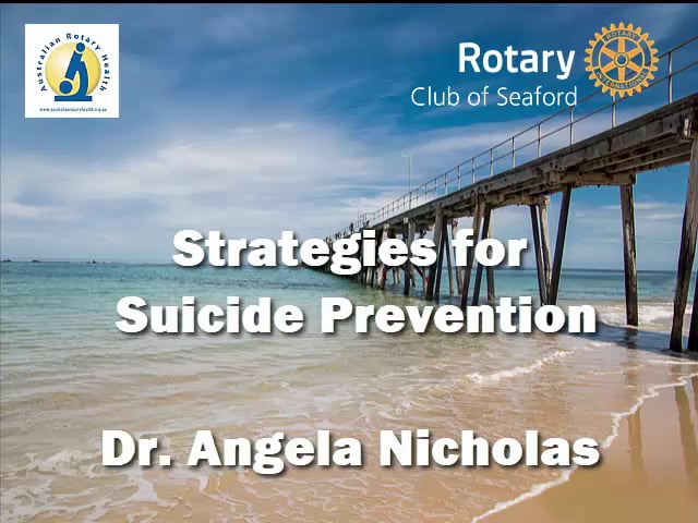 Strategies for Suicide Prevention on Vimeo