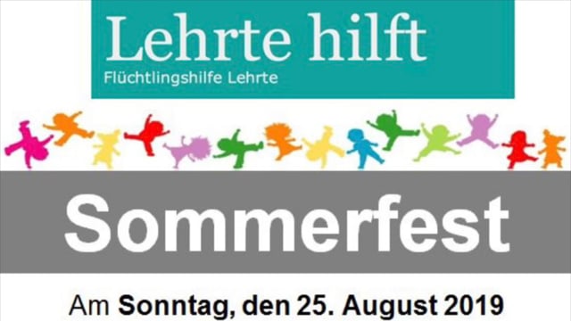 Sommerfest 2019 beim DRK OV Lehrte - feiern